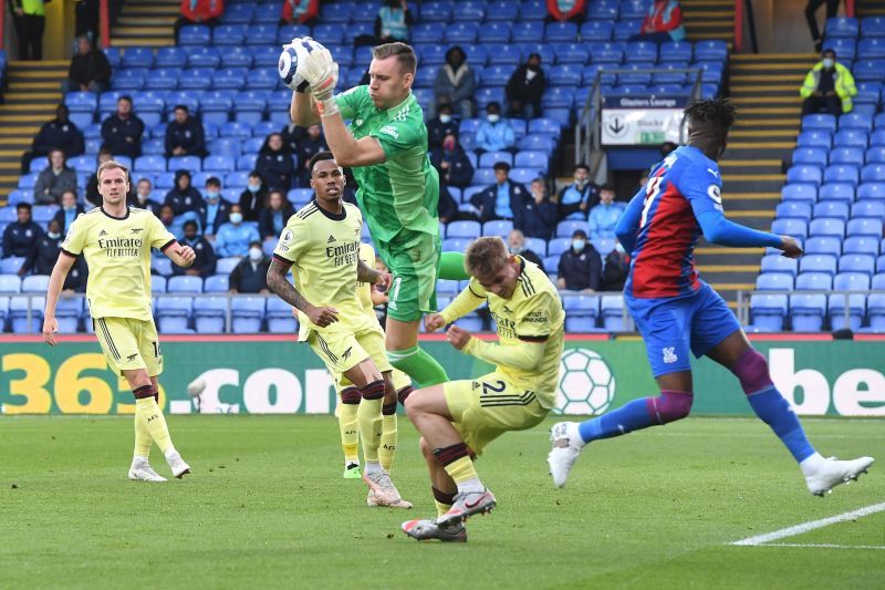 The Arsenal shot-stopper was instrumental in keeping his side in the game with some sharp saves