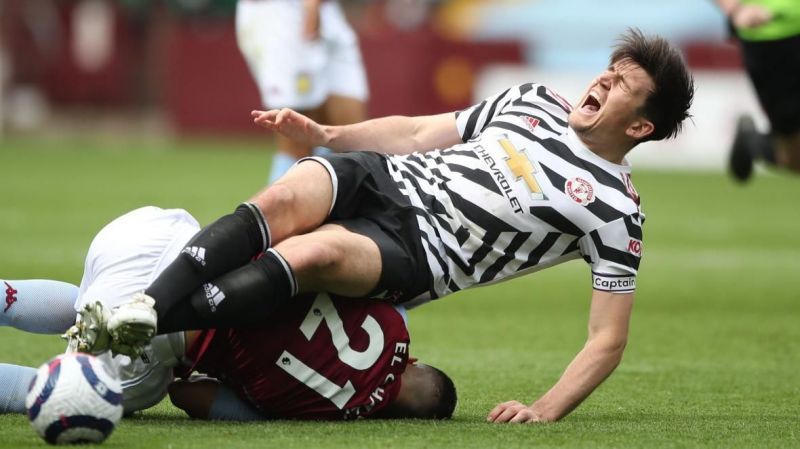 Maguire went off injured towards the end, worrying Manchester United