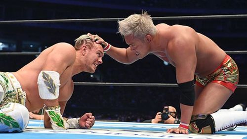 NJPW's preparations for the Wrestle Grand Slam have hit a snag.