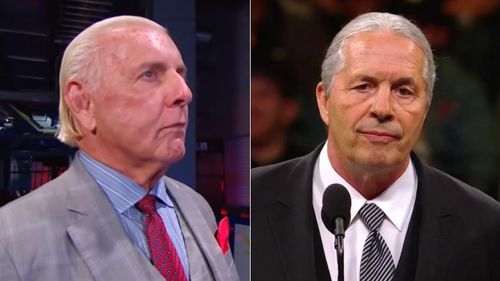 Ric Flair and Bret Hart are both two-time WWE Hall of Famers