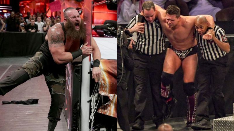 Both Braun Strowman and The Miz were reportedly injured