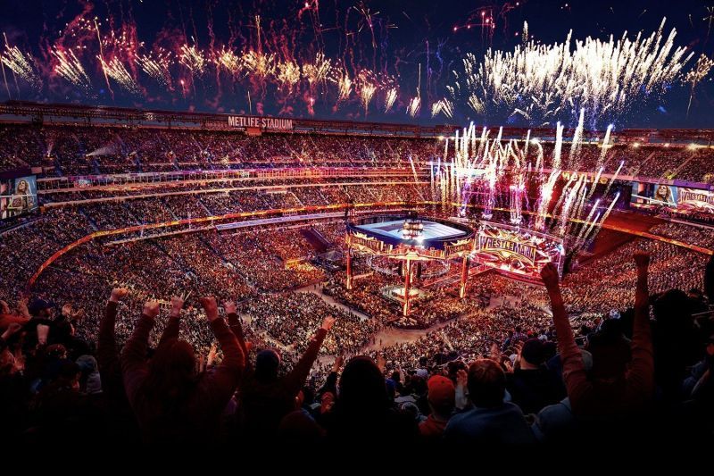 Crowd at WrestleMania 35