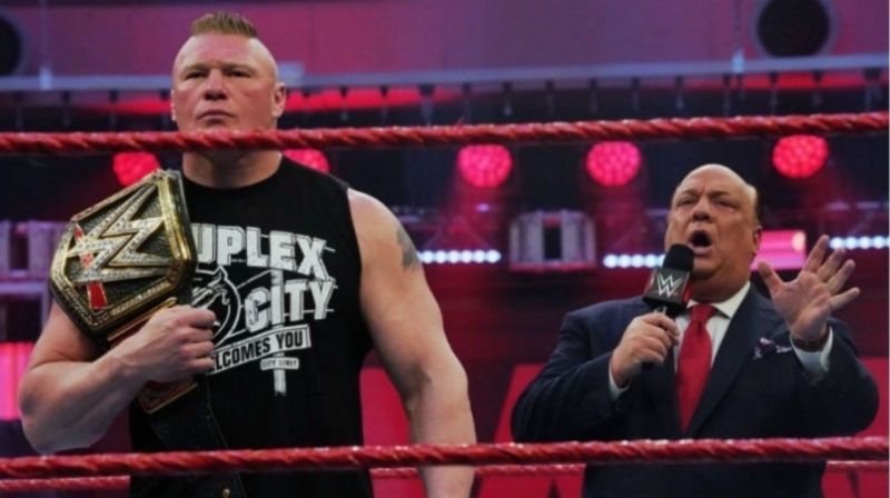 Brock Lesnar and Paul Heyman