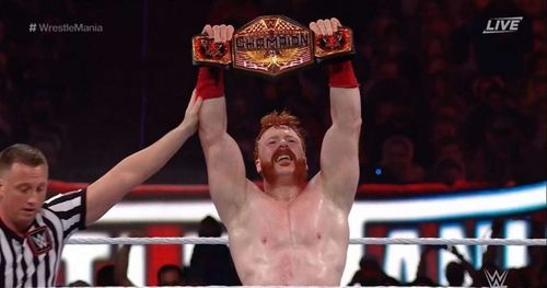 Sheamus won the United States Championship at WrestleMania.