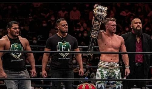 Will Ospreay recently vacated the IWGP World Heavyweight Championship