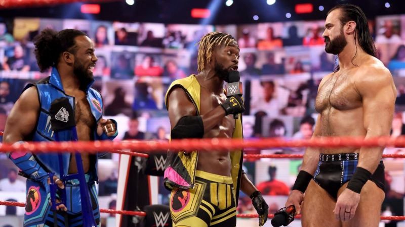 Kofi Kingston was less than impressed with Drew McIntyre