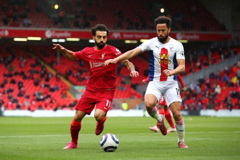 Liverpool&#039;s Mohamed Salah. (Photo by Alex Livesey/Getty Images)
