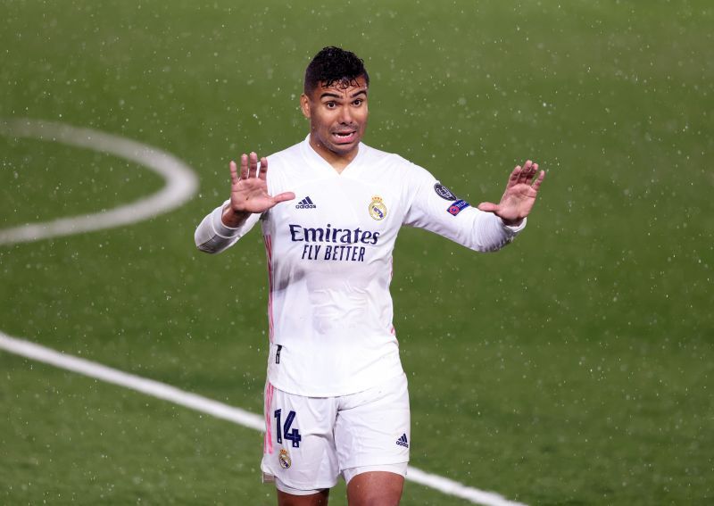 Casemiro of Real Madrid