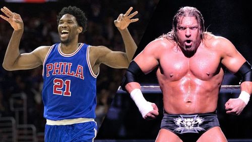 Triple H approves of Joel Embiid's celebration