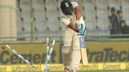 Rohit Sharma has been vulnerable to swing