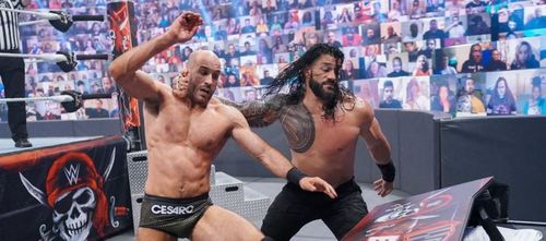 Roman Reigns versus Cesaro was a highly anticipated match.