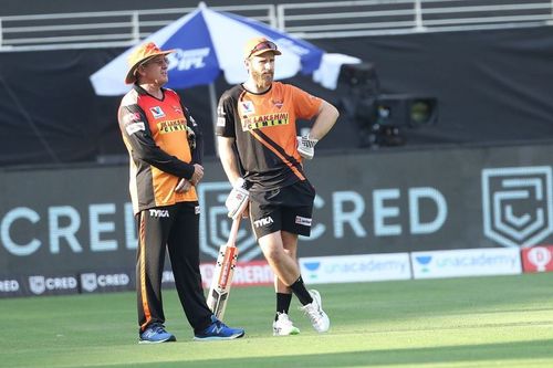 SRH team management elected Kane Williamson as the team's new captain after six matches of IPL 2021 (Image Courtesy: IPLT20.com)