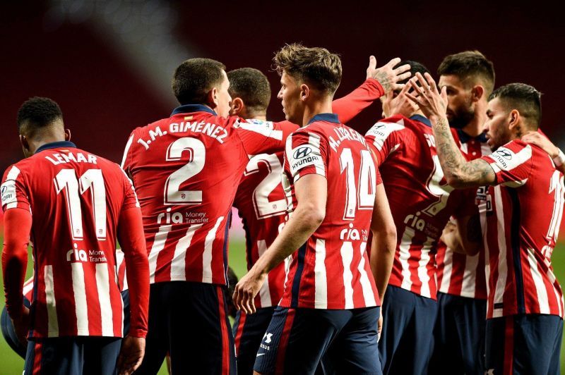 Atletico Madrid can extend their lead at the top of La Liga if they beat Real Sociedad.
