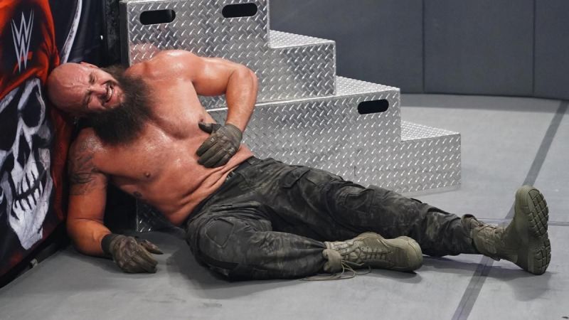 Braun Strowman post-match