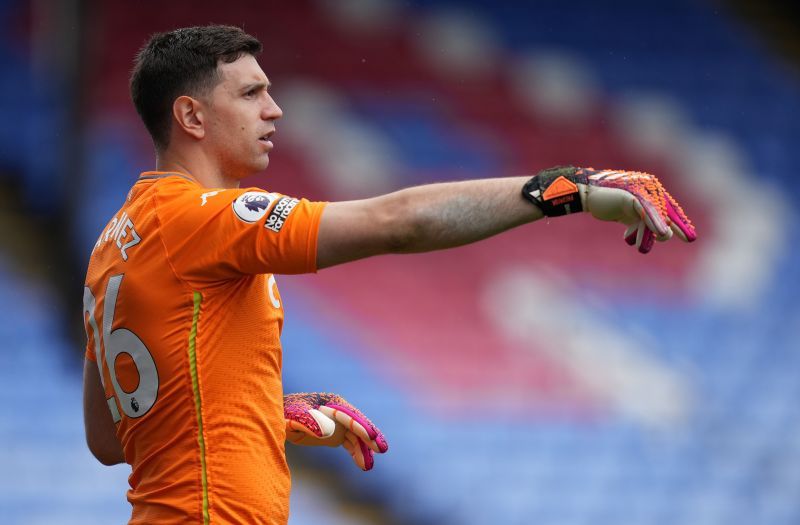 Emiliano Martinez impressed for Aston Villa this season