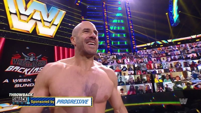 Cesaro caused chaos on SmackDown this week