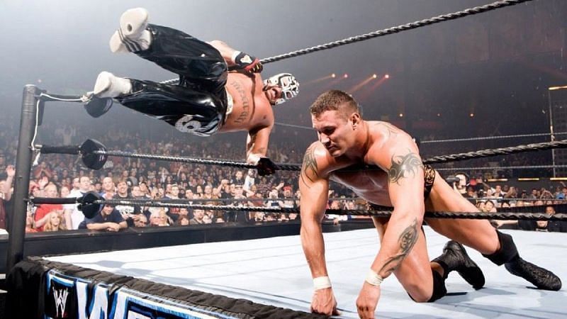 WrestleMania 22 में रैंडी ऑर्टन और रे मिस्टीरियो