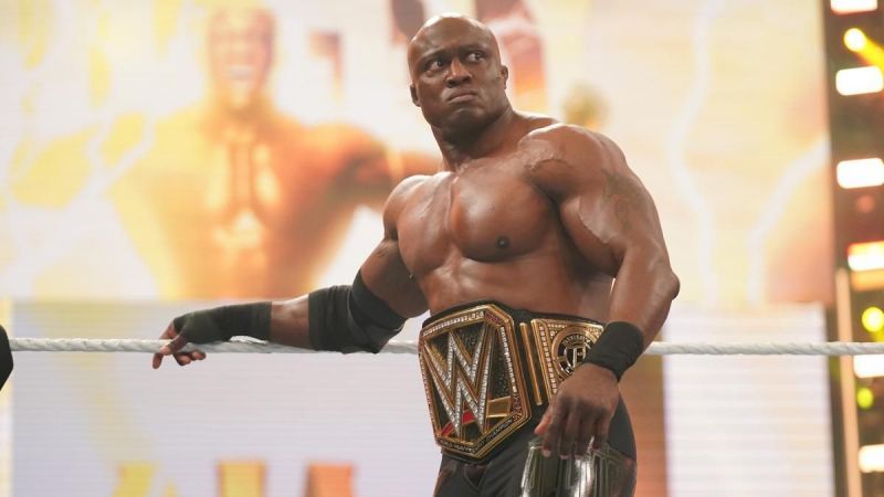 Bobby Lashley as the WWE Champion