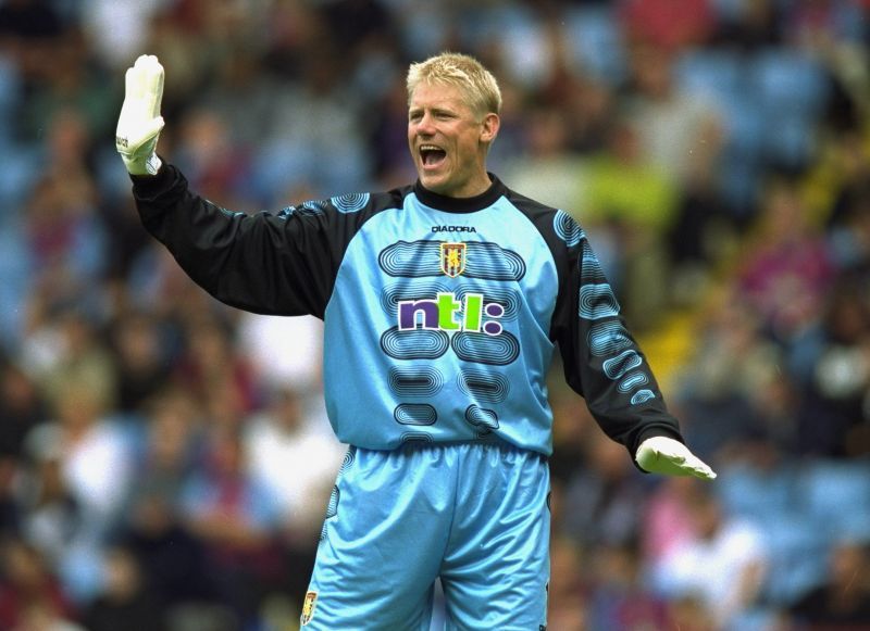 Peter Schmeichel scored his lone Premier League goal for Aston Villa in 2001