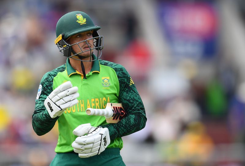 Quinton de Kock was "relieved" of captaincy duties in February 2021