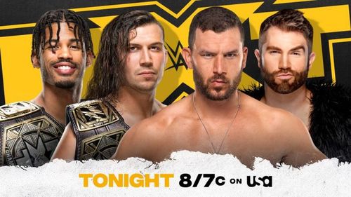 The Tag Team Champions will be in action tonight on WWE NXT.