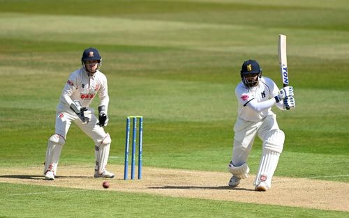 Hanuma Vihari batting for Warwickshire. Pic: Getty Images