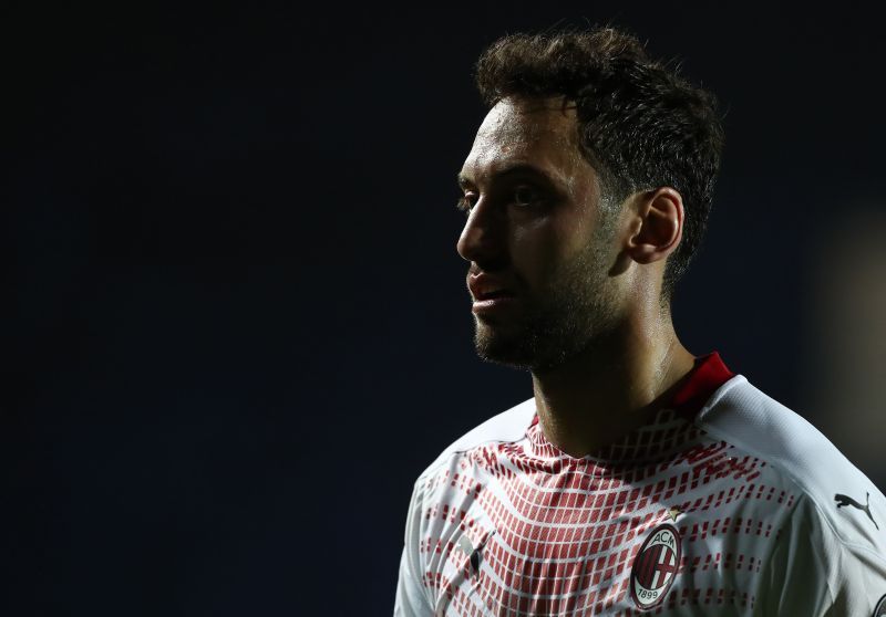 Hakan Calhanoglu was one of AC Milan&#039;s standout players in the 2020-21 season