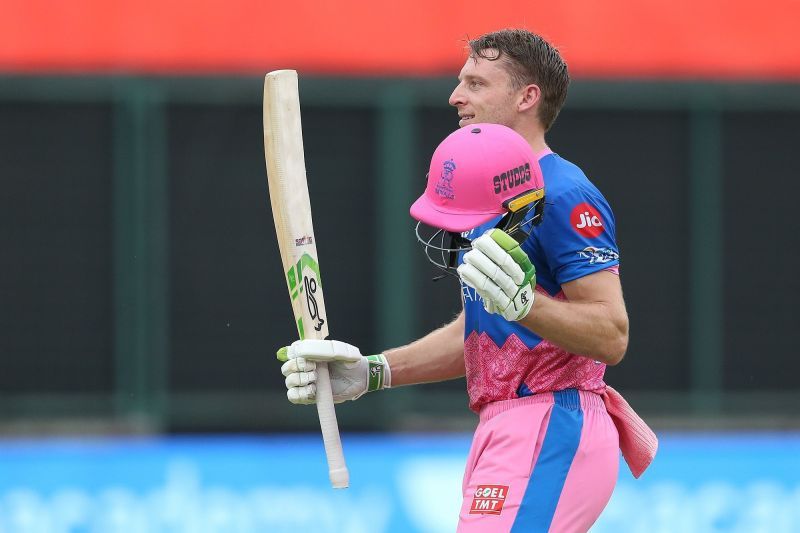 Jos Buttler&#039;s century was his first fifty-plus score in IPL 2021 [P/C: iplt20.com]