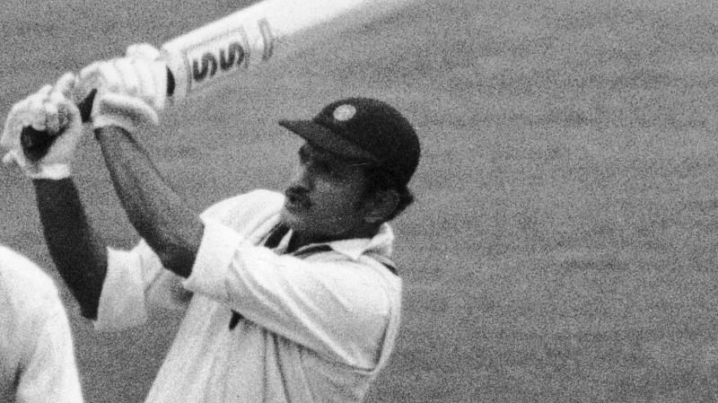 Ajit Wadekar was the batting hero of the 1968 India vs New Zealand Test in Dunedin