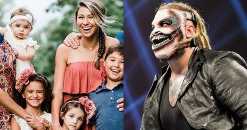 Kurt Angle's children and The Fiend.