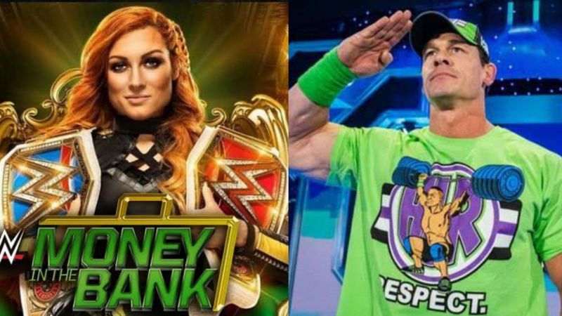 Becky Lynch and John Cena