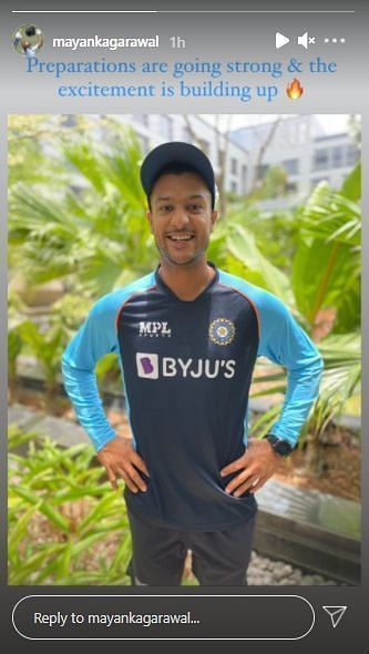 Photo Credit - Mayank Agarwal Instagram