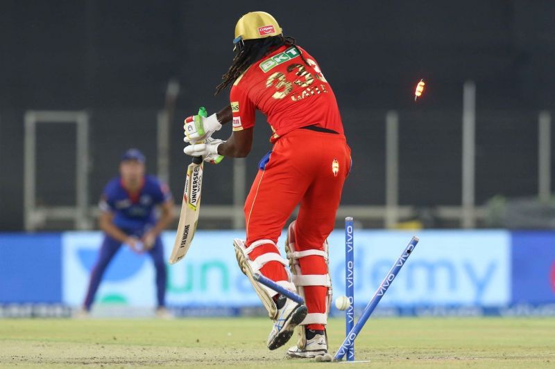 Gayle&#039;s strange dismissal was one of the turning points of the PBKS innings.
