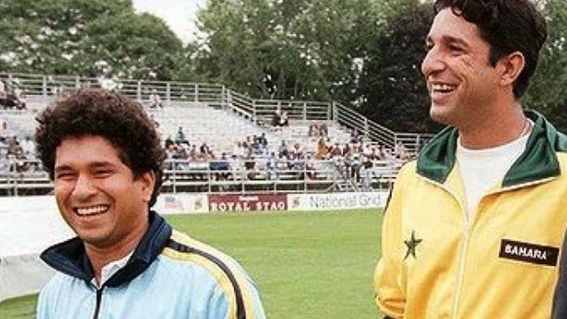 Tendulkar and Akram sparred several times during their careers