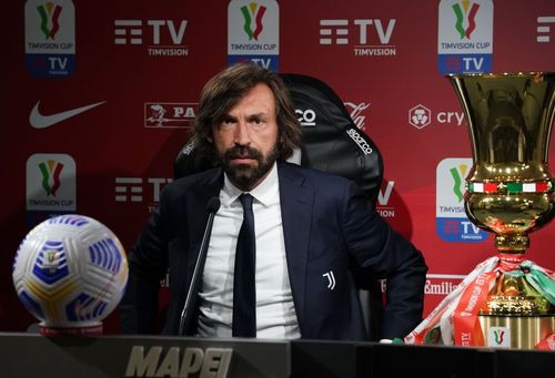 Juventus manager Andrea Pirlo.