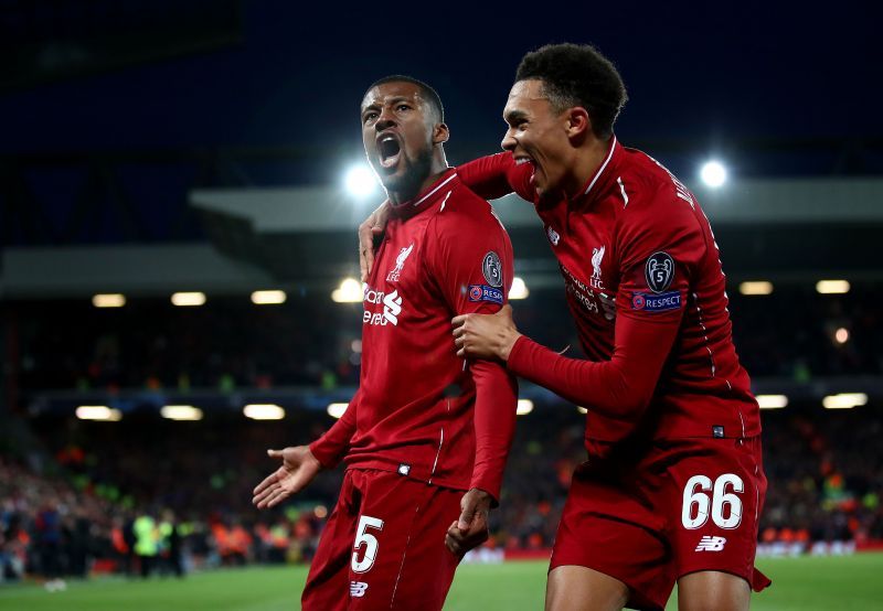 Wijnaldum will always be remembered for his goals against Barcelona. (Photo by Clive Brunskill/Getty Images)