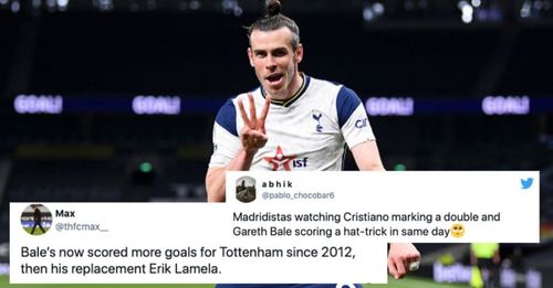 Gareth Bale was on fire for Tottenham Hotspur