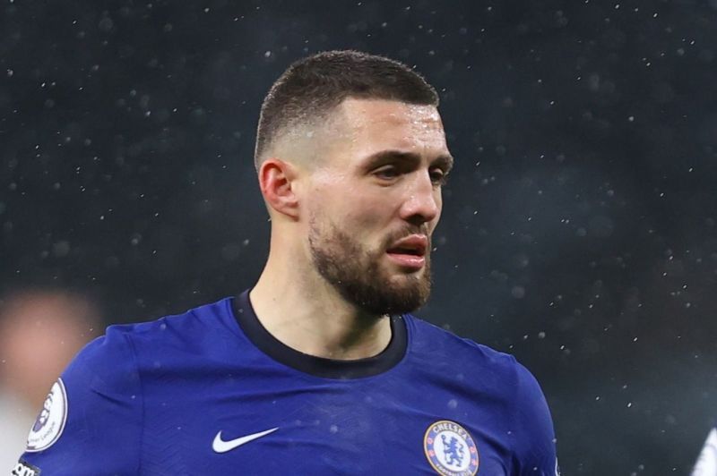 Chelsea midfielder Mateo Kovacic will watch from the sidelines.