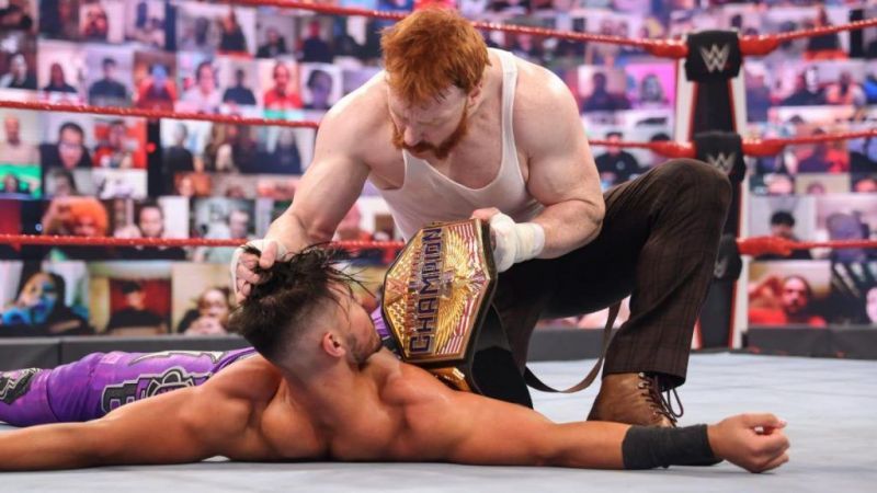 Sheamus flaunts his title after ambushing Humberto