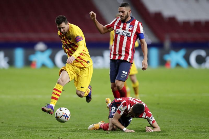 Atletico Madrid take on Barcelona this weekend