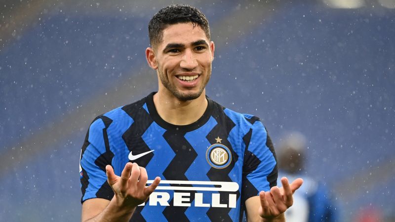 Achraf Hakimi is likely to join Paris Saint-Germain from Inter Milan