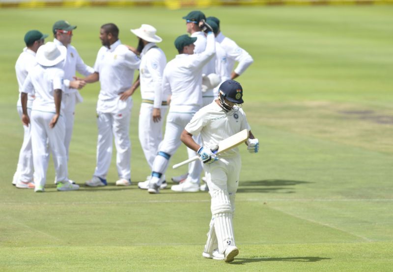 On their tour of South Africa in 2018, India didn't start well and paid the price