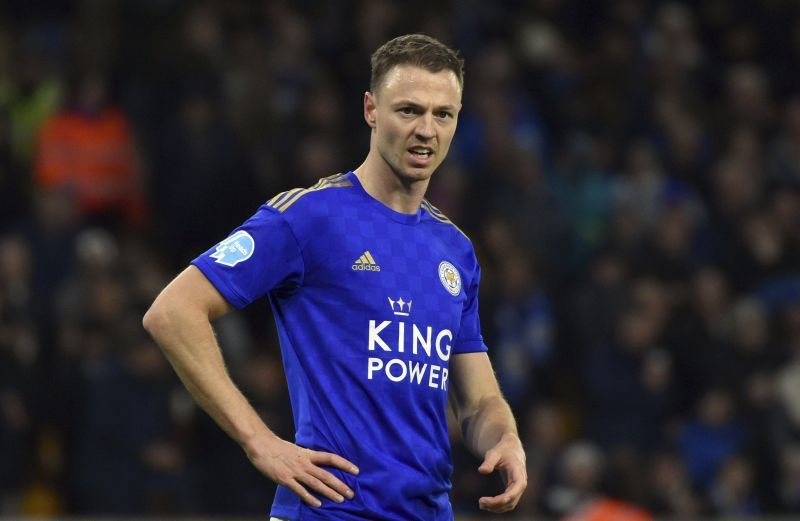 Jonny Evans will miss out for Leicester City