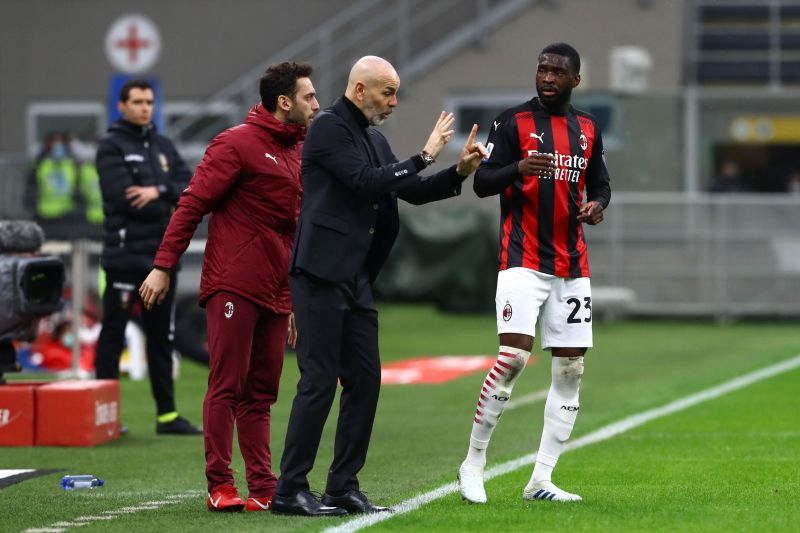 Fikayo Tomori scored his first goal for AC Milan