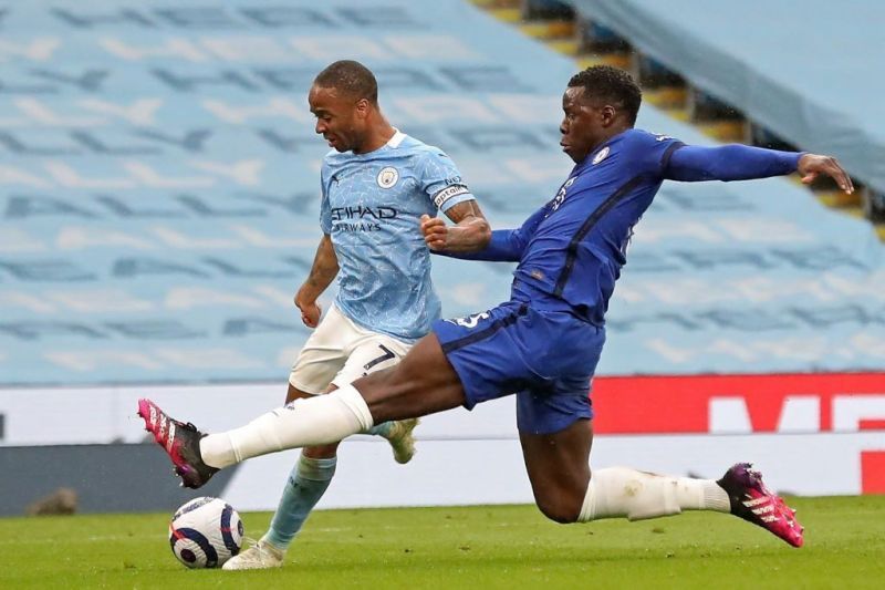 Kurt Zouma was key in stopping Raheem Sterling&#039;s effort in the dying moments of the game.