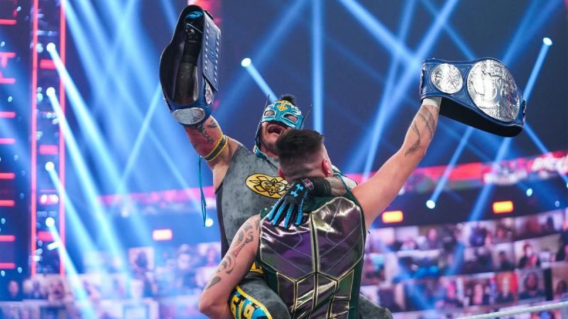 Rey and Dominik Mysterio will look to immortalize their historic title reign