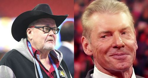 Jim Ross and Vince McMahon.