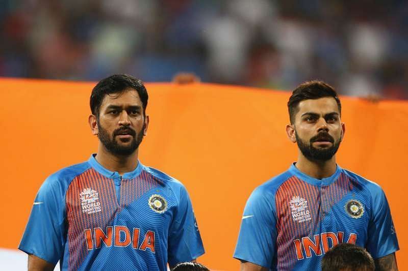 MS Dhoni and Virat Kohli