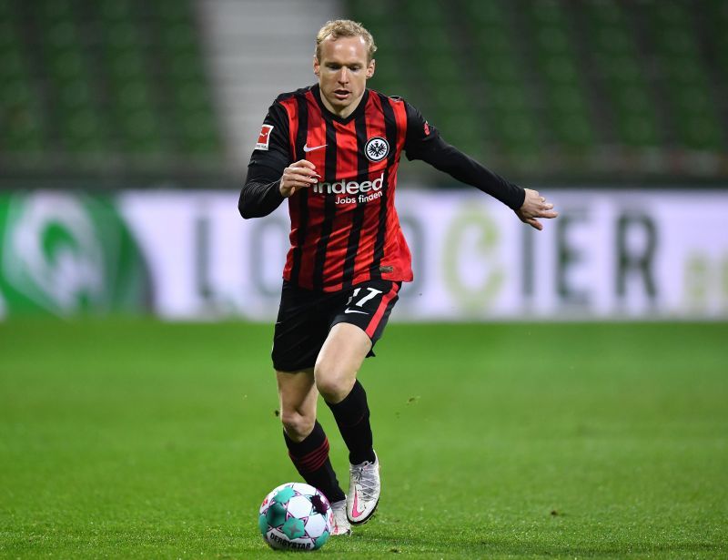 Sebastian Rode could miss the game on Saturday