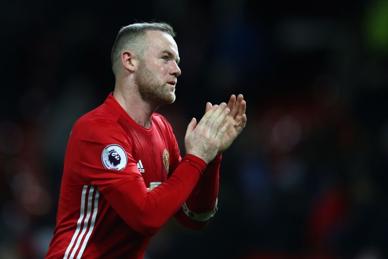 Wayne Rooney in action for Manchester United